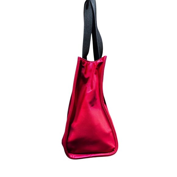 Kate Spade Tote Bag Shopper Reusable Lightweight Red - Picture 3 of 5